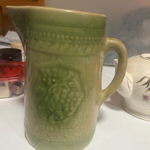 McCoy Geeen Grape Pitcher